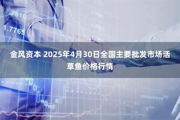 金风资本 2025年4月30日全国主要批发市场活草鱼价格行情